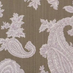 COTTON Chocolate Chelsea Paisley Fabric